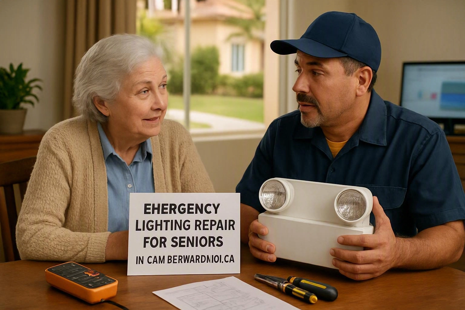 Emergency Lighting Repair for Seniors in San Bernardino, CA