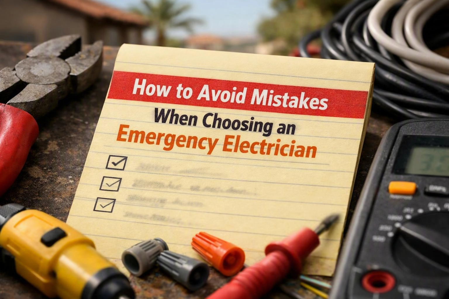 How to Avoid Mistakes When Choosing an Emergency Electrician