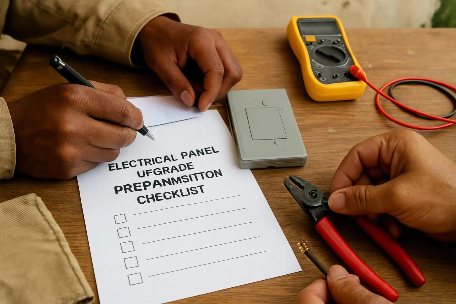 Electrical Panel Upgrade Preparation Checklist