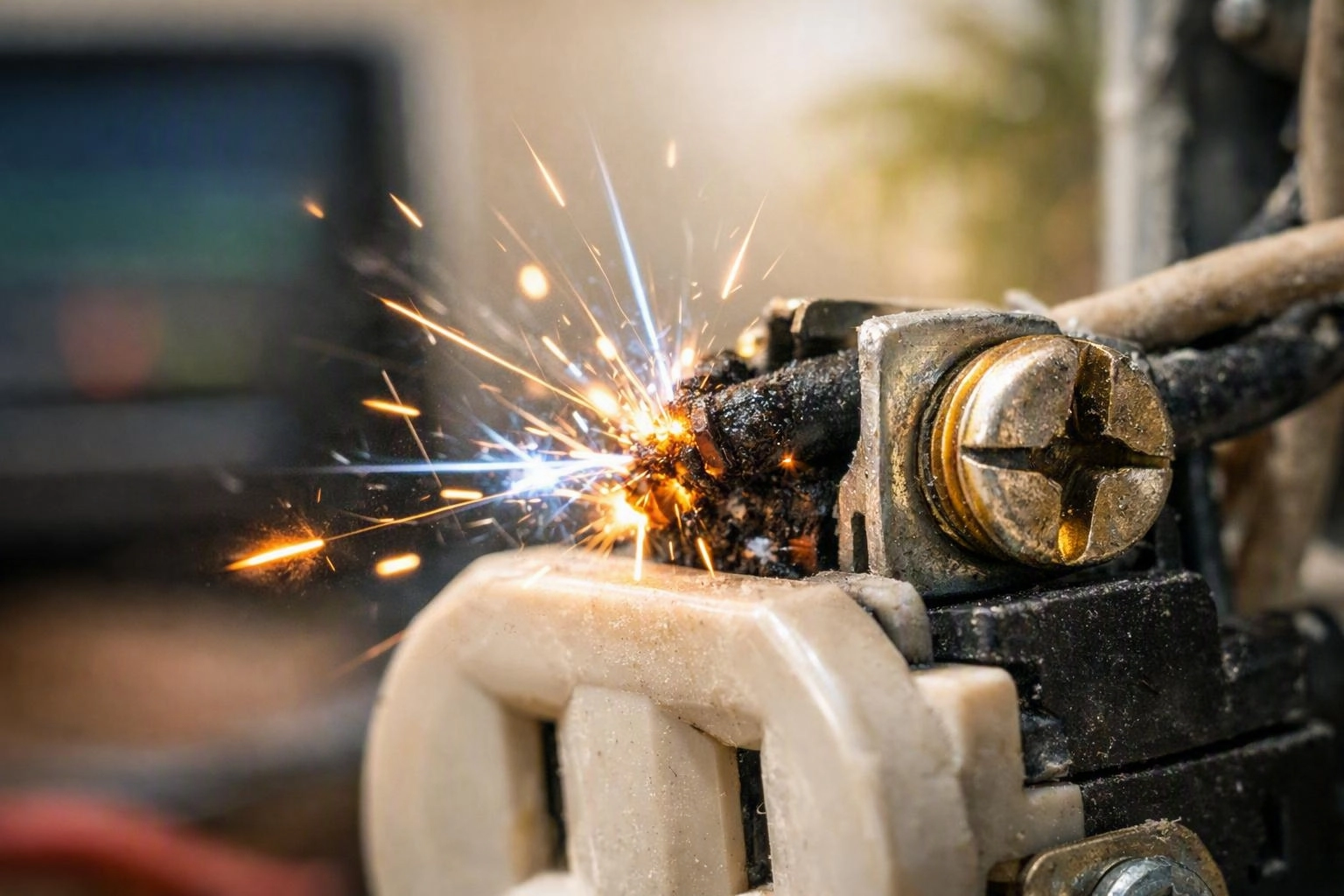 Electrical Sparks From an Outlet, Switch, or Panel: Emergency Repair Guide