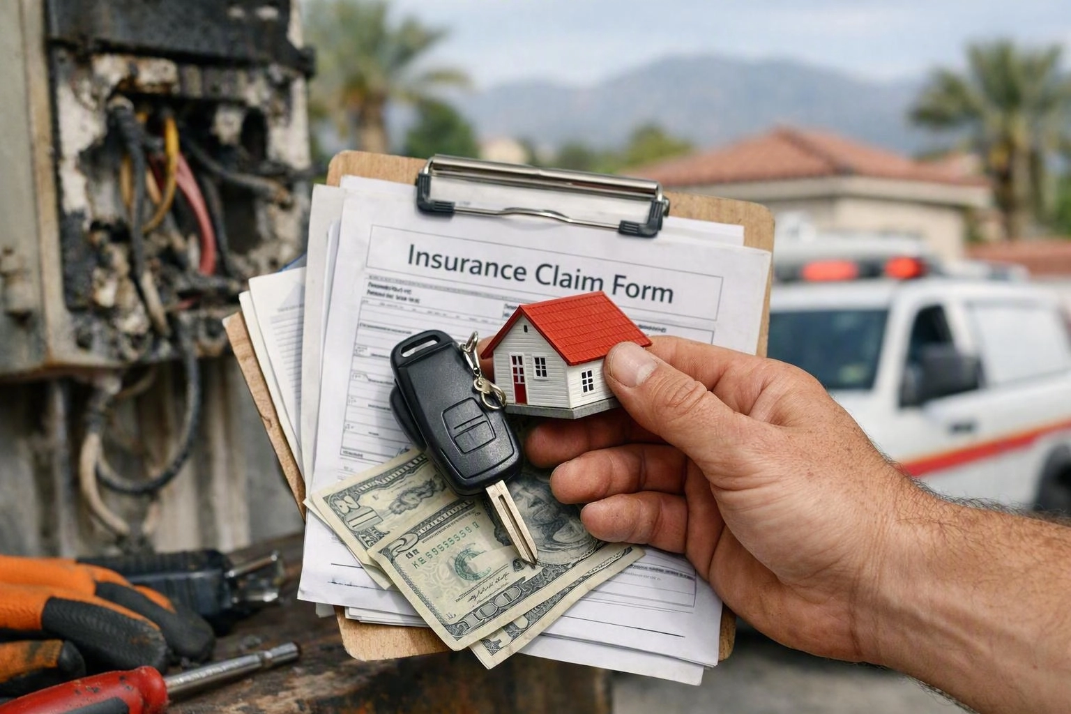 Emergency Electrician Insurance Claims in San Bernardino, CA