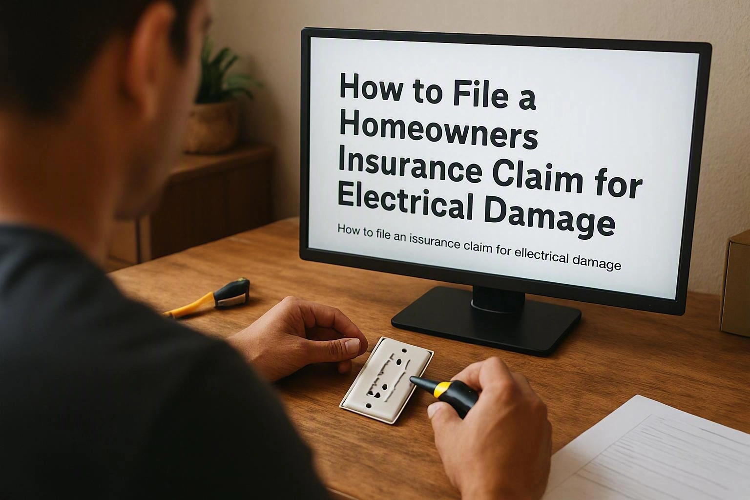 How to File a Homeowners Insurance Claim for Electrical Damage