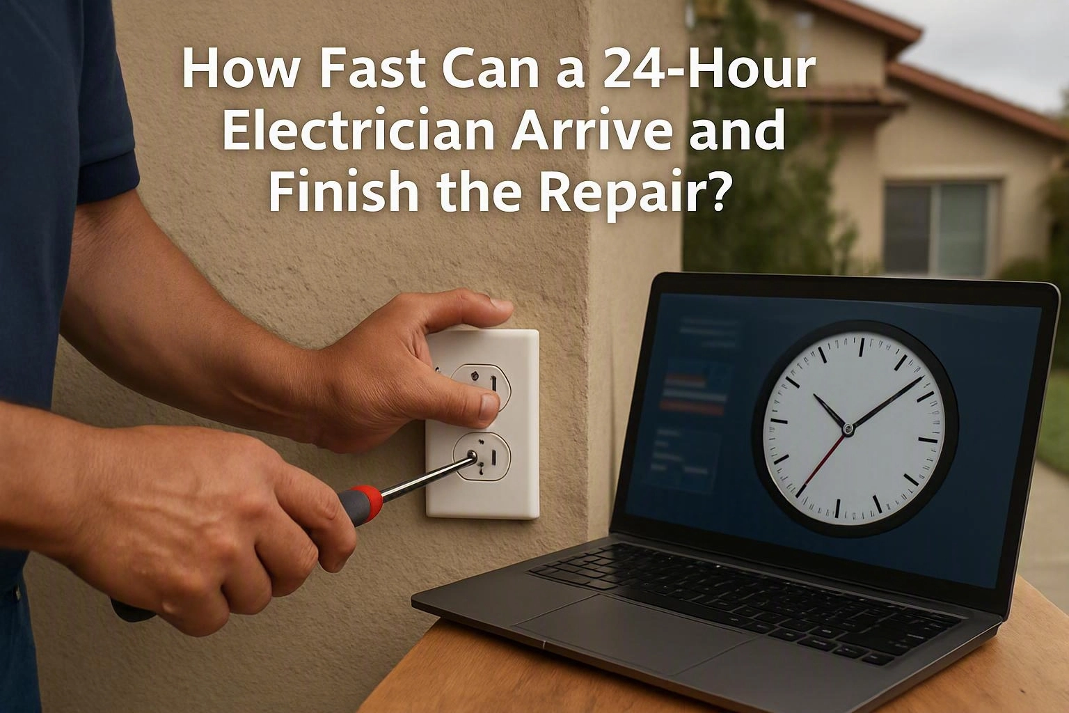 How Fast Can a 24-Hour Electrician Arrive and Finish the Repair?