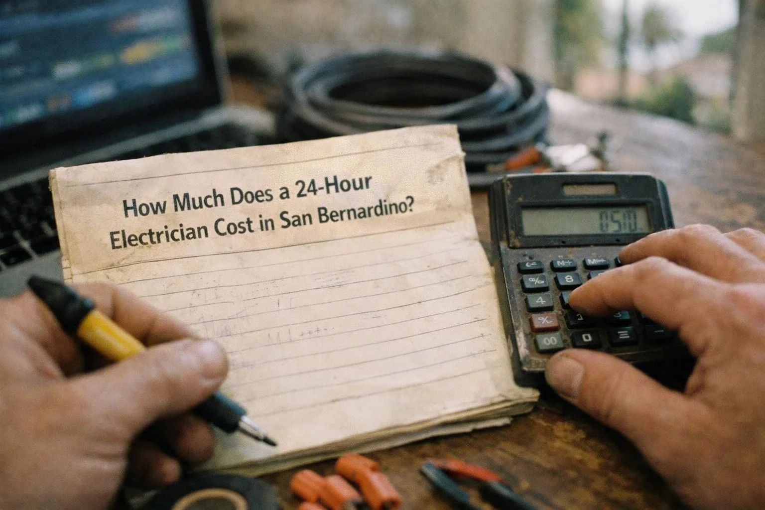 How Much Does a 24-Hour Electrician Cost in San Bernardino?
