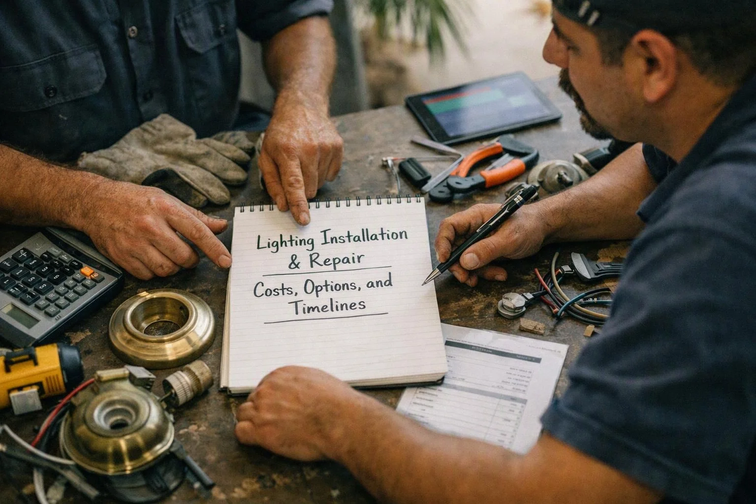 Lighting Installation and Repair: Costs, Options, and Timelines San Bernardino, California