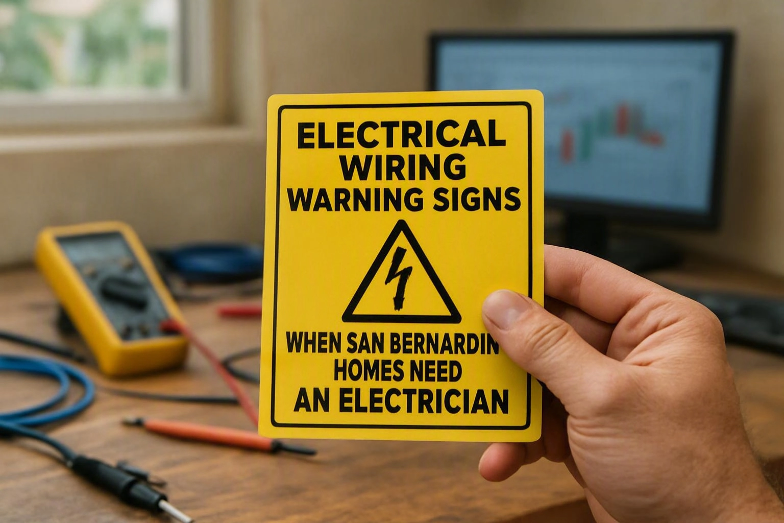 Electrical Wiring Warning Signs: When San Bernardino Homes Need an Electrician