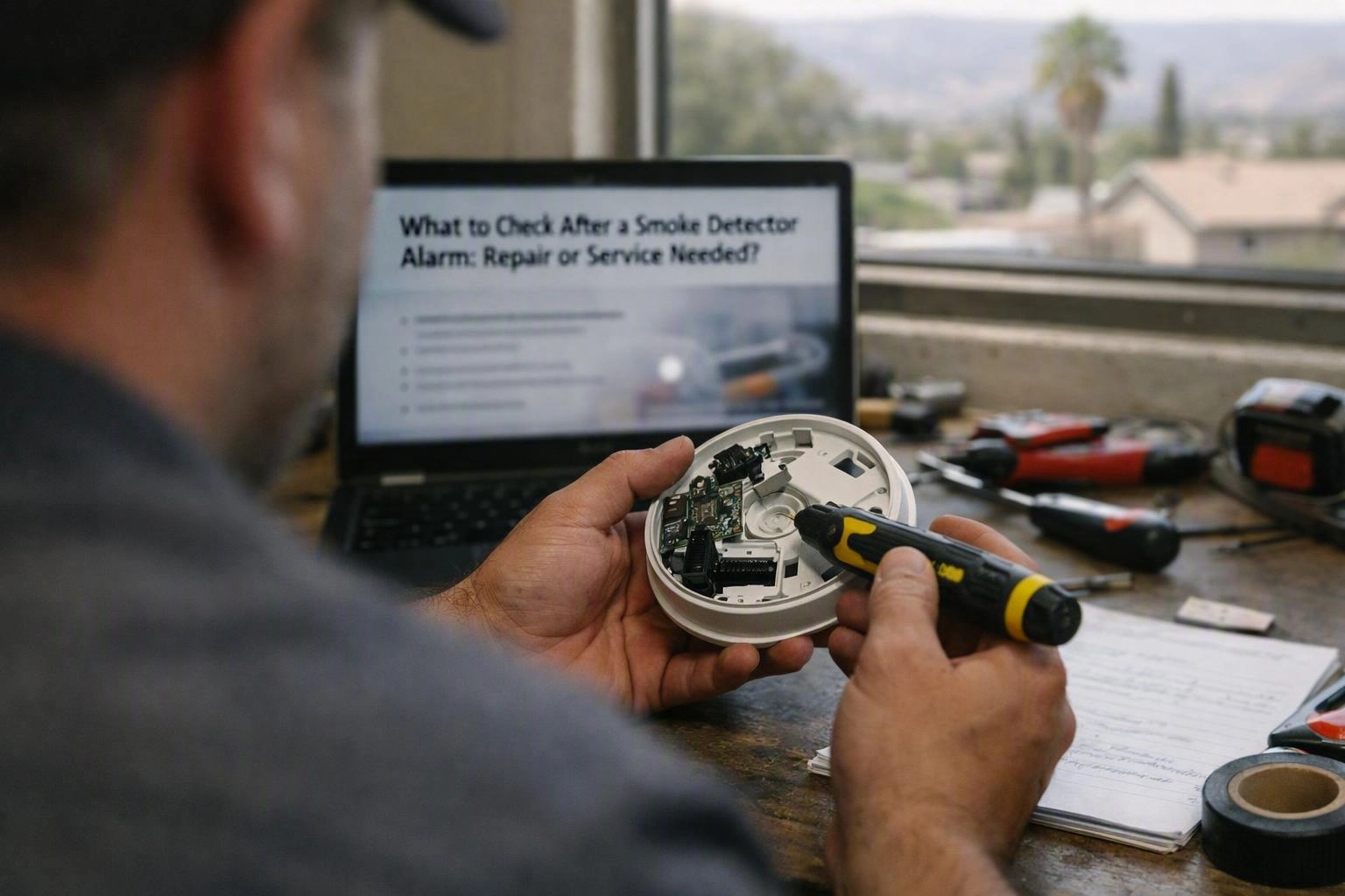 What to Check After a Smoke Detector Alarm: Repair or Service Needed?