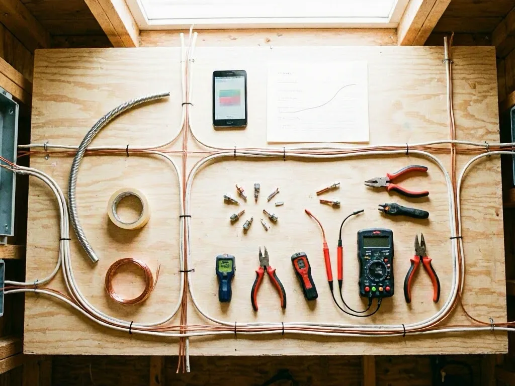 Two men discussing a home inspection, with one holding a clipboard and